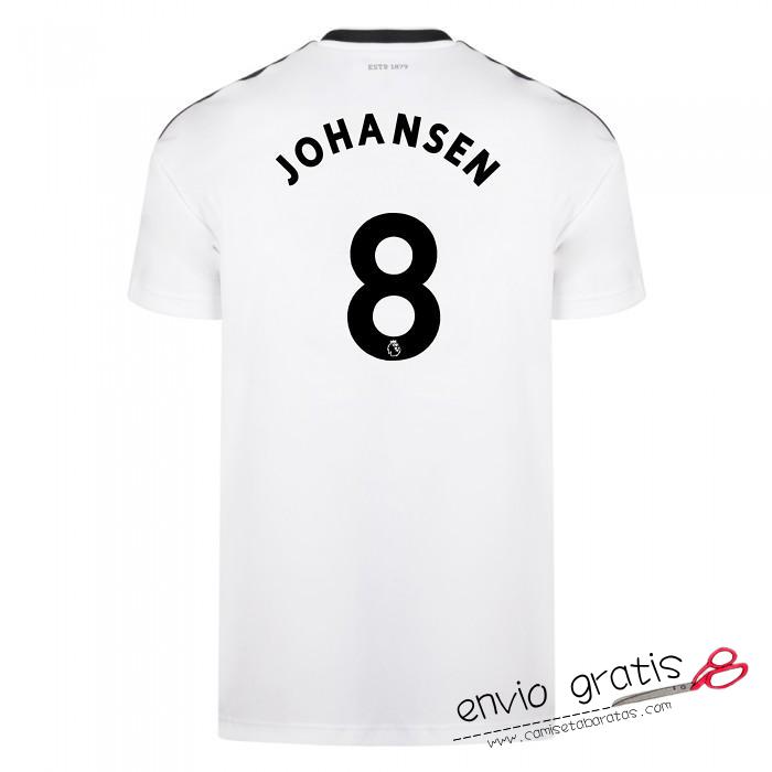 Camiseta Fulham Primera Equipacion 8#JOHANSEN 2018-2019 Camiseta Fulham Primera Equipacion 8#JOHANSEN 2018-2019