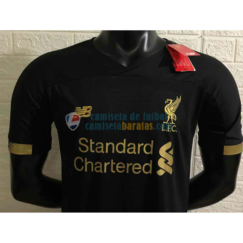 Camiseta Liverpool Primera Equipacion Portero 2019-2020 - camisetabaratas.com