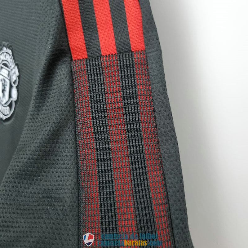 Camiseta Manchester United Training Suit Black II 2022/2023