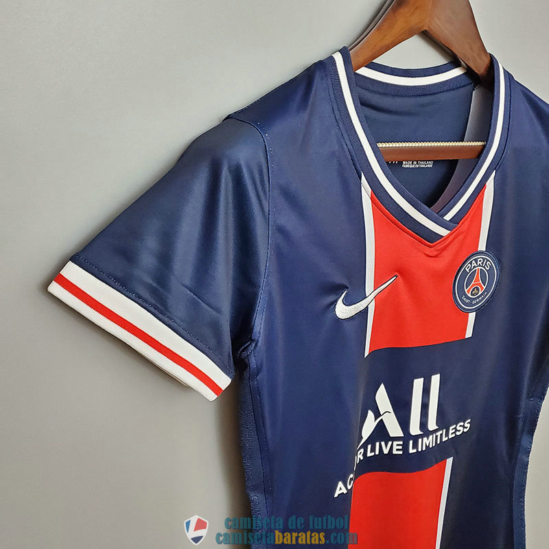 Camiseta Mujer PSG Primera Equipacion 2020/2021 ...