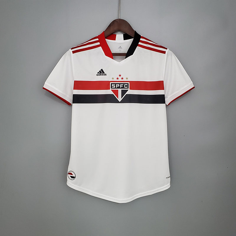 Camiseta Mujer Sao Paulo FC Primera Equipacion 2021/2022 Camiseta Mujer Sao Paulo FC Primera Equipacion 2021/2022