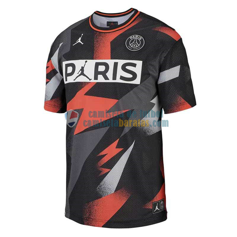 Camiseta PSG x Jordan Black 2019 2020 Camiseta PSG x Jordan Black 2019 2020
