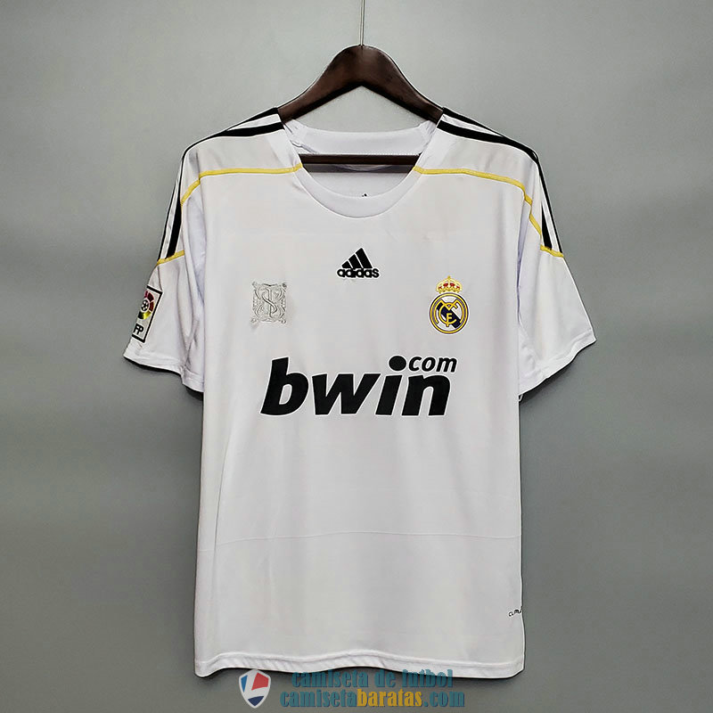 Camiseta Real Madrid Retro Primera Equipacion 2009 2010 - camisetabaratas.com
