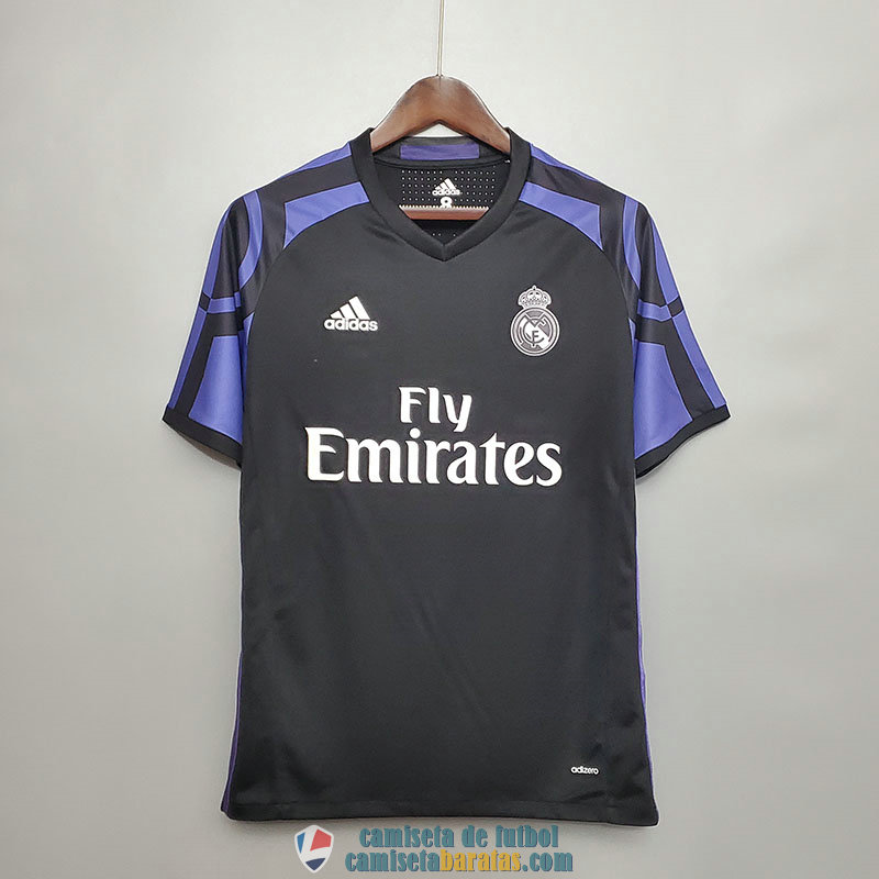 Camiseta Real Madrid Retro Tercera Equipacion 2015 2016