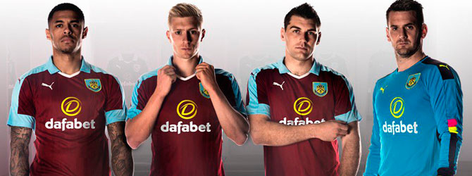 camiseta de Burnley